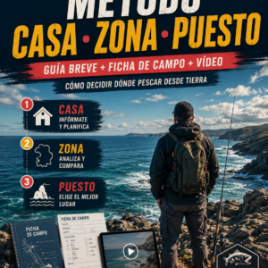 Método CASA → ZONA → PUESTO | Guía + Ficha de campo + Vídeo